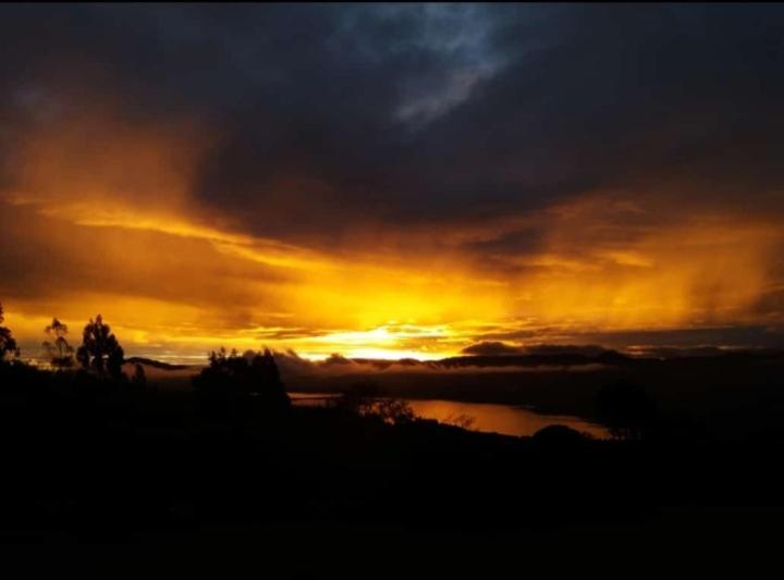 Glamping Hermoso Amanecer Guatavita Exteriör bild
