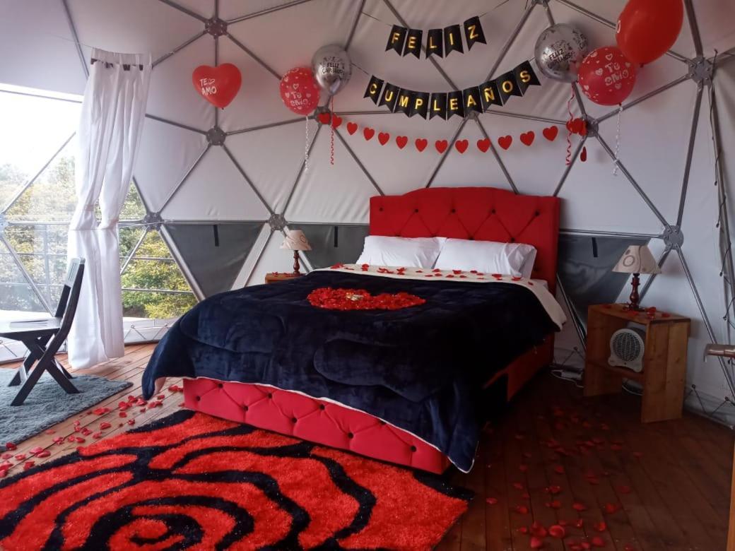 Glamping Hermoso Amanecer Guatavita Exteriör bild