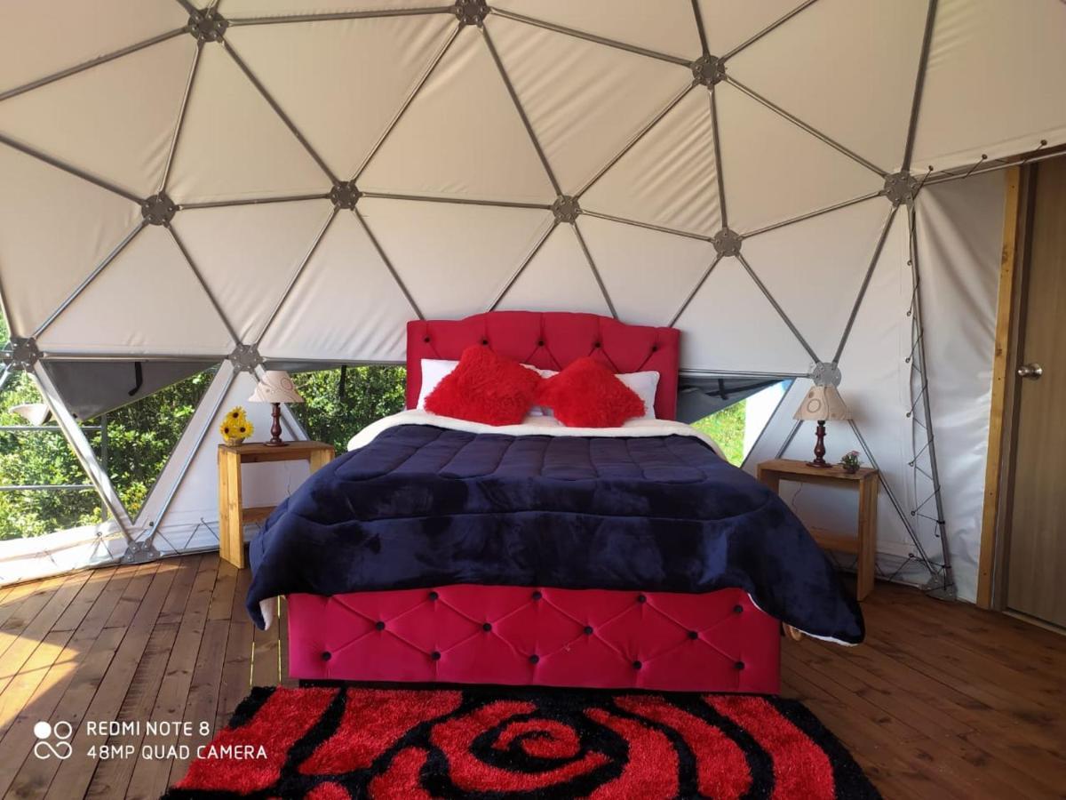 Glamping Hermoso Amanecer Guatavita Exteriör bild