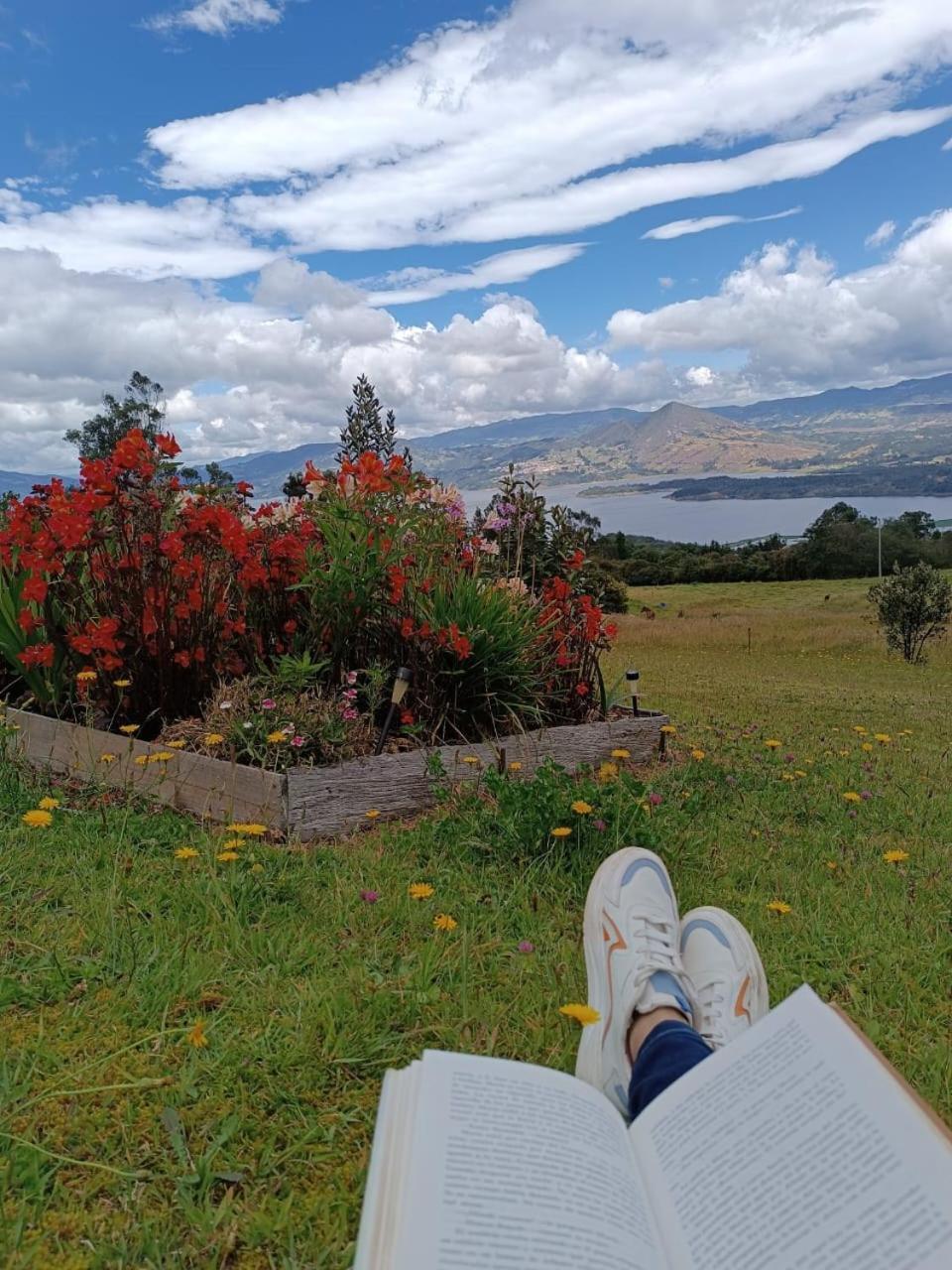 Glamping Hermoso Amanecer Guatavita Exteriör bild