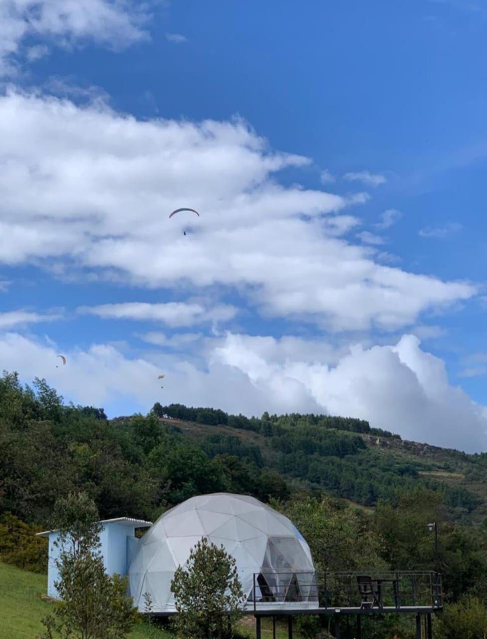 Glamping Hermoso Amanecer Guatavita Exteriör bild